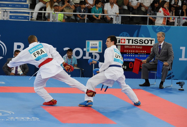 "Баку-2015": завершились полуфинальные состязания по карате - ОБНОВЛЕНО - ФОТО