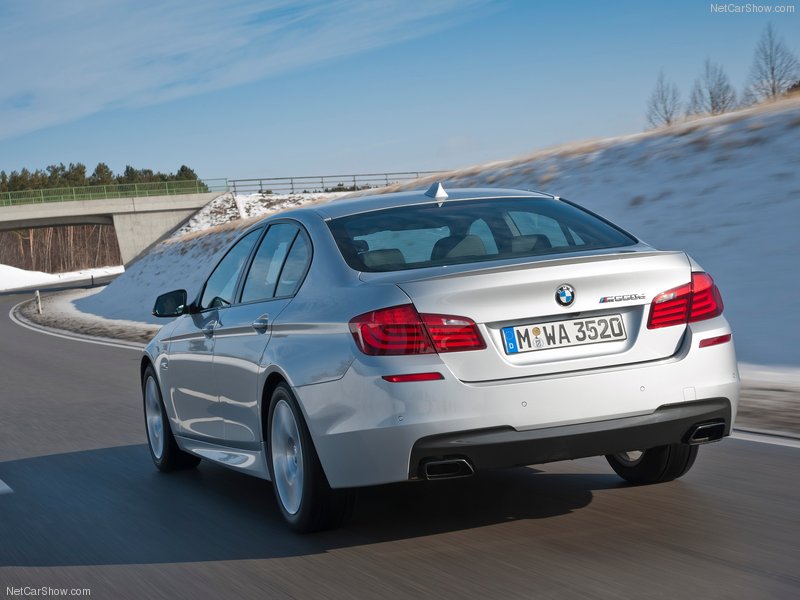 Новый BMW M550d с новым три-турбо дизельным двигателем - ФОТОСЕССИЯ