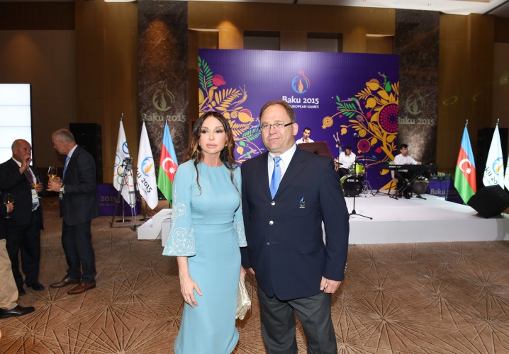 От имени Президента Ильхама Алиева и его супруги Мехрибан Алиевой организован прием для членов Олимпийской семьи - ОБНОВЛЕНО - ФОТО