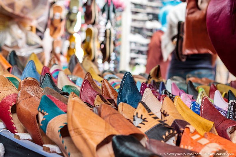 Марокко: как изготавливают натуральную кожу - ФОТОСЕССИЯ