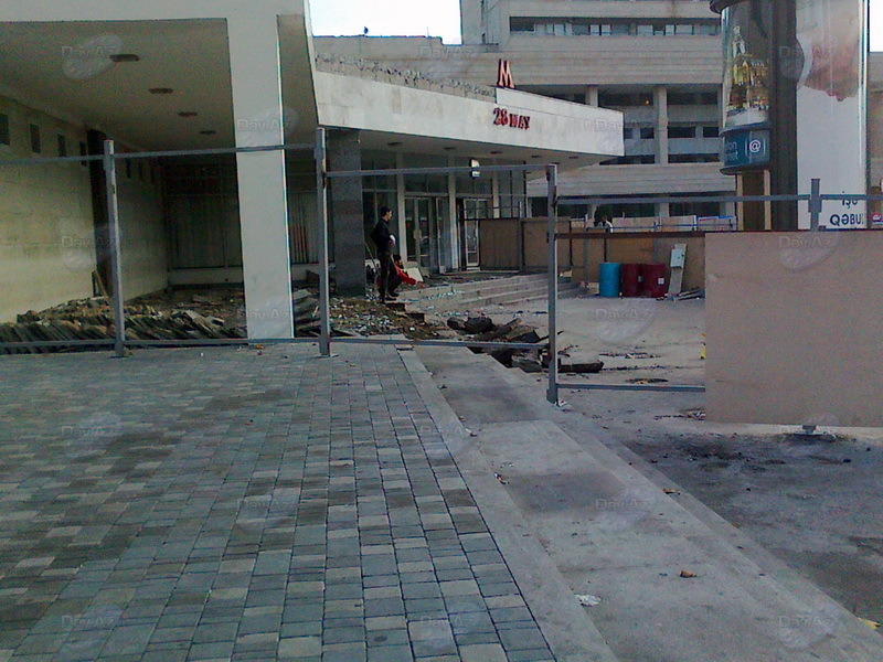 Центральную станцию бакинского метро закроют на ремонт - ОБНОВЛЕНО - ФОТО