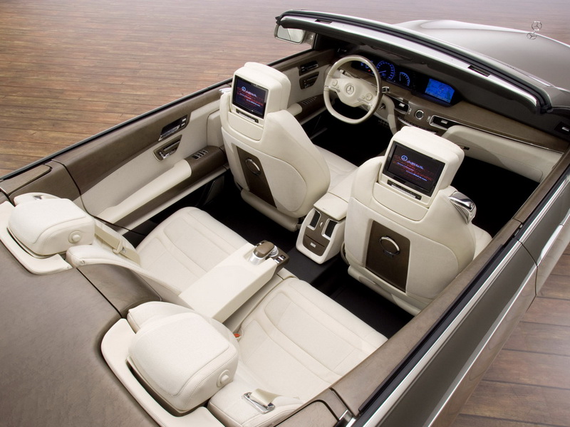 Mercedes-Benz S-класса может стать кабриолетом - ФОТОСЕССИЯ