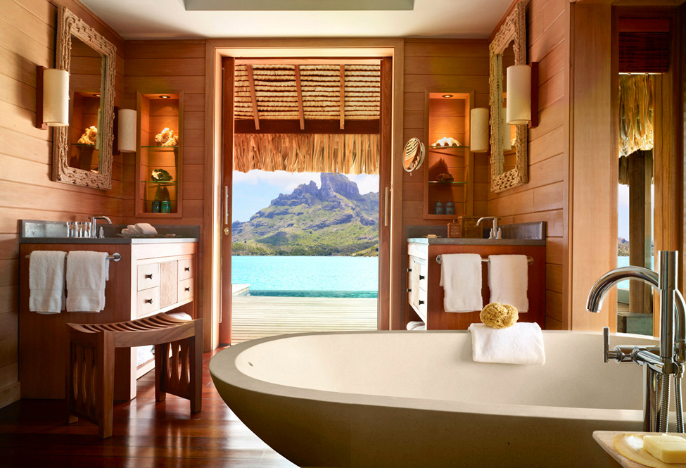 Эксклюзивный отель Four Seasons на Бора-Бора - ФОТОСЕССИЯ