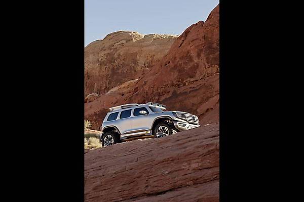 Прототип будущего Гелендваген: Mercedes Ener-G-Force - ФОТОСЕССИЯ