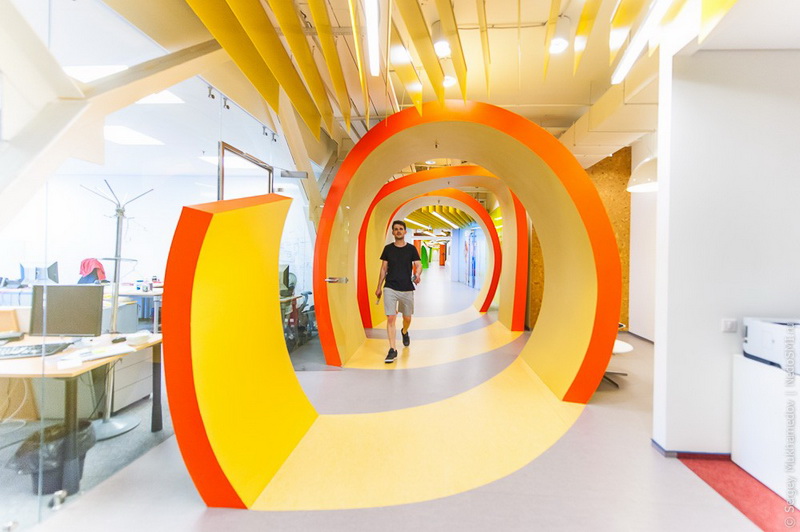 Необычный офис Яндекса - ФОТОСЕССИЯ
