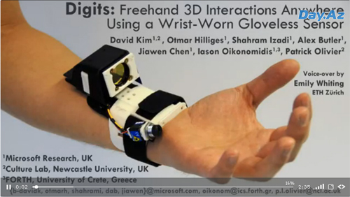 Компактное устройство превратит пальцы руки в контроллер мобильника - ВИДЕО
