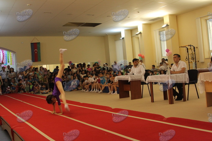 Будущие победители. Один день в Бакинской школе гимнастики - РЕПОРТАЖ - ФОТО