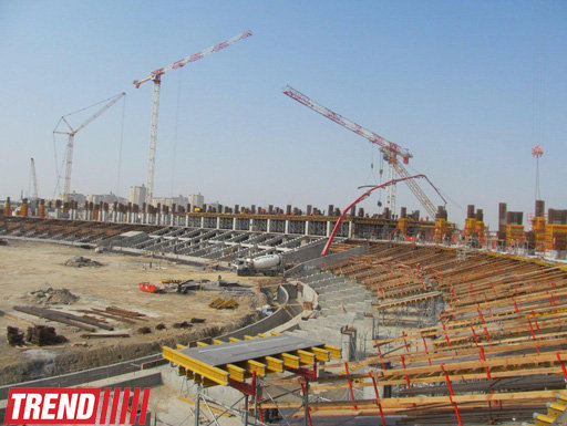 Названы сроки завершения строительства Олимпийского стадиона в Баку - ФОТО