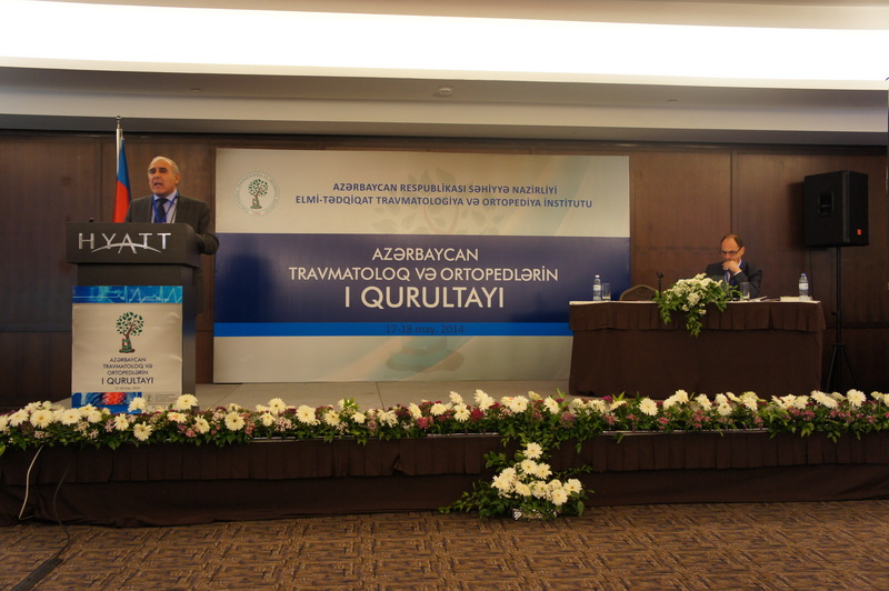 Azərbaycan travmatoloqlar və ortopedlərin I Qurultayı keçirilmişdir - FOTO