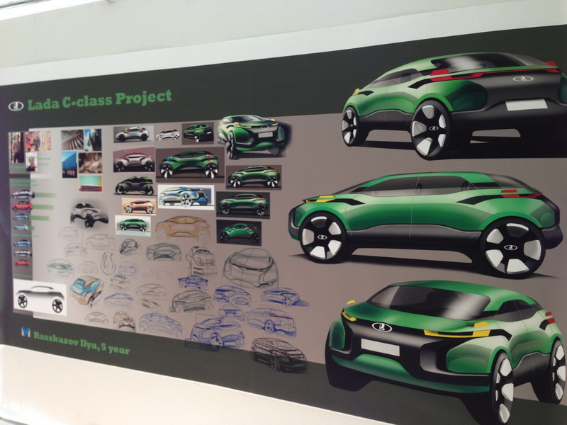 "АвтоВАЗ" выбрал лучшие эскизы нового концепта Lada - ФОТО