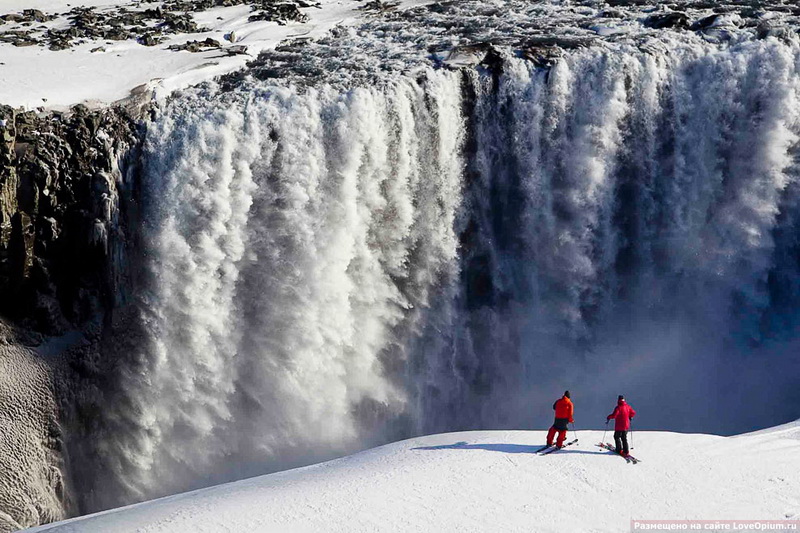 Самый мощный водопад в Европе - ФОТОСЕССИЯ