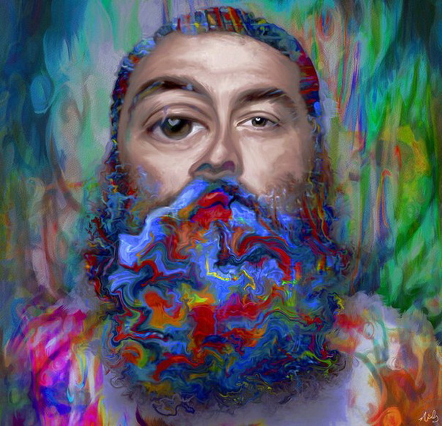 "Картинная галерея Day.Az": Психоделические картины комиксов - ФОТО