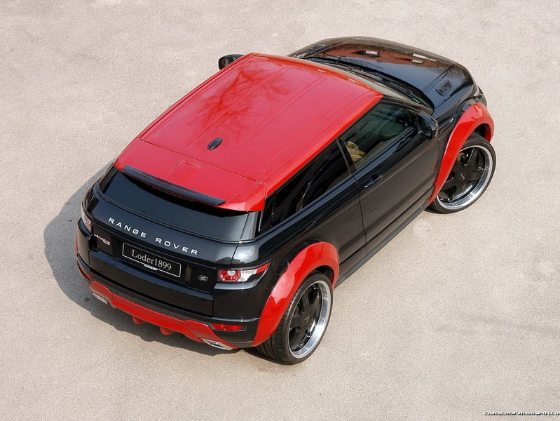 Range Rover Evoque получил экстремальную "обувь" - ФОТОСЕССИЯ
