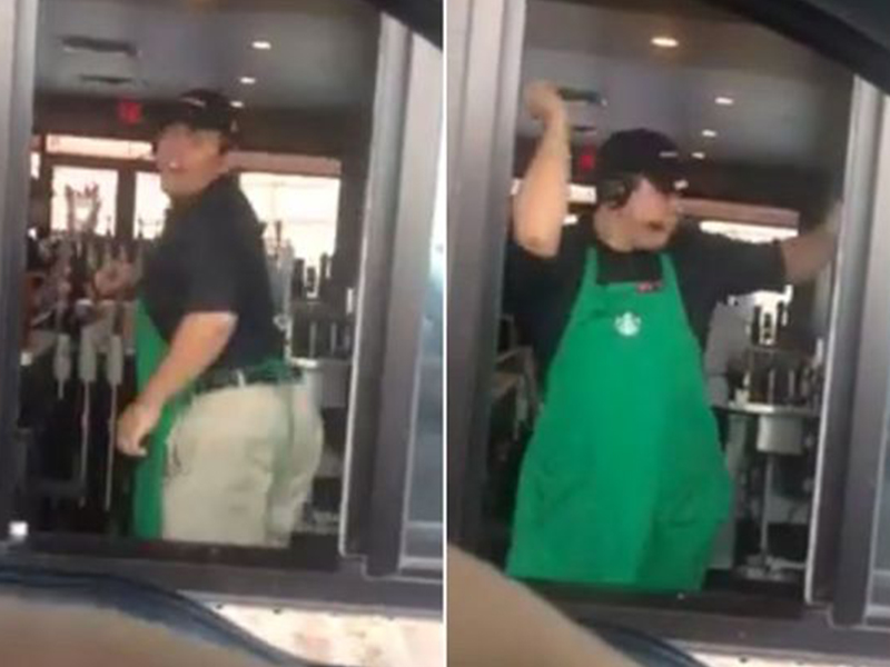 Такого обслуживания в Starbucks еще не было - ФОТО - ВИДЕО