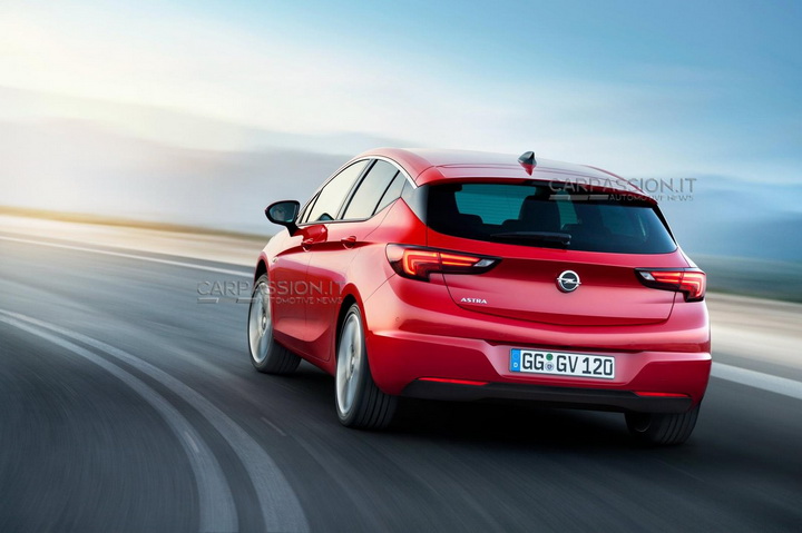 Новый Opel Astra оказался супер-обтекаемым - ФОТОСЕССИЯ