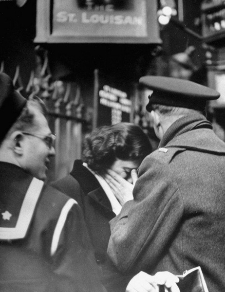 Прощание с возлюбленными. Пенсильванский вокзал. 1943 - ФОТОСЕССИЯ