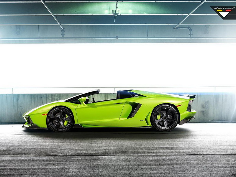 Открытый Lamborghini Aventador превратили в "Халка" - ФОТО
