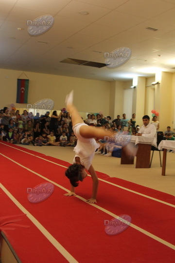 Будущие победители. Один день в Бакинской школе гимнастики - РЕПОРТАЖ - ФОТО