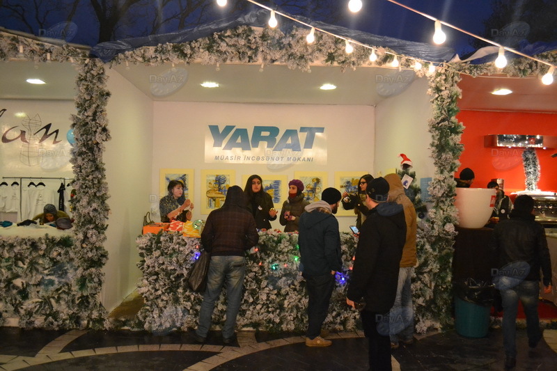 Настоящая сказка: новогодняя ярмарка в центре Баку - РЕПОРТАЖ - ФОТО