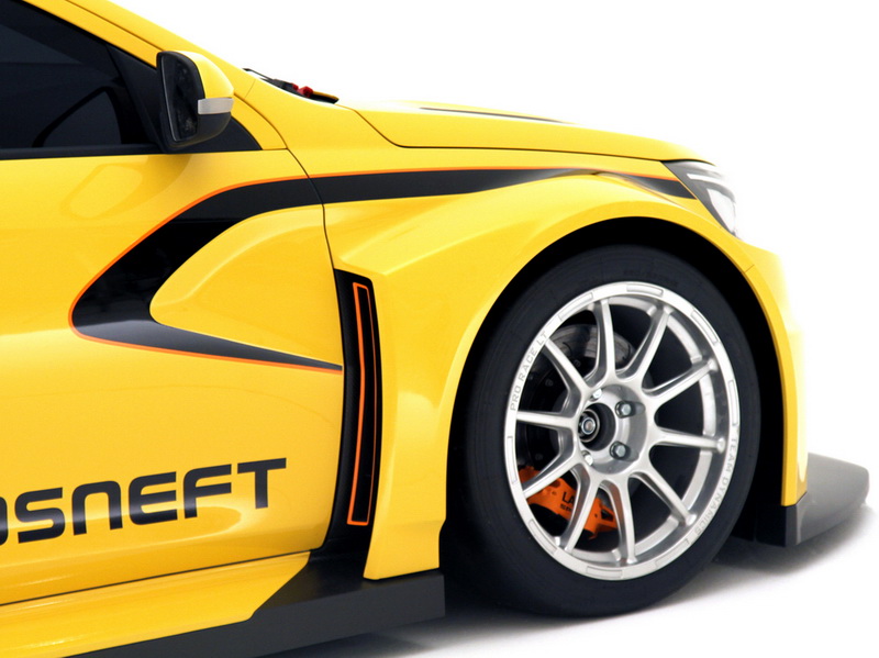 Гоночная Lada Vesta WTCC выйдет на трек в 2015 году - ФОТО