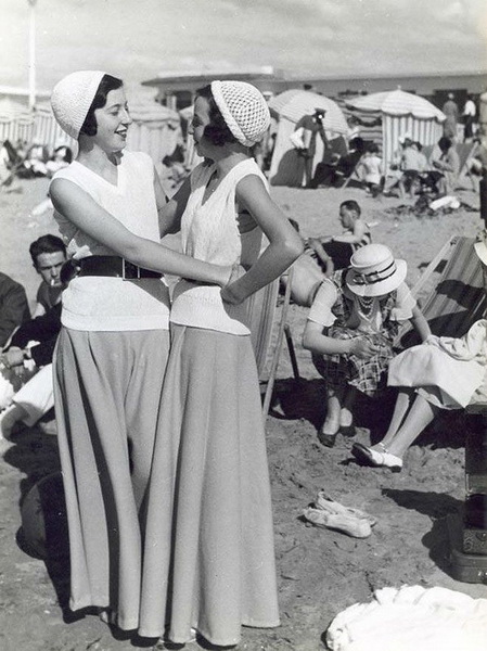Пляжная мода 20-30-х годов XX века - ФОТОСЕССИЯ