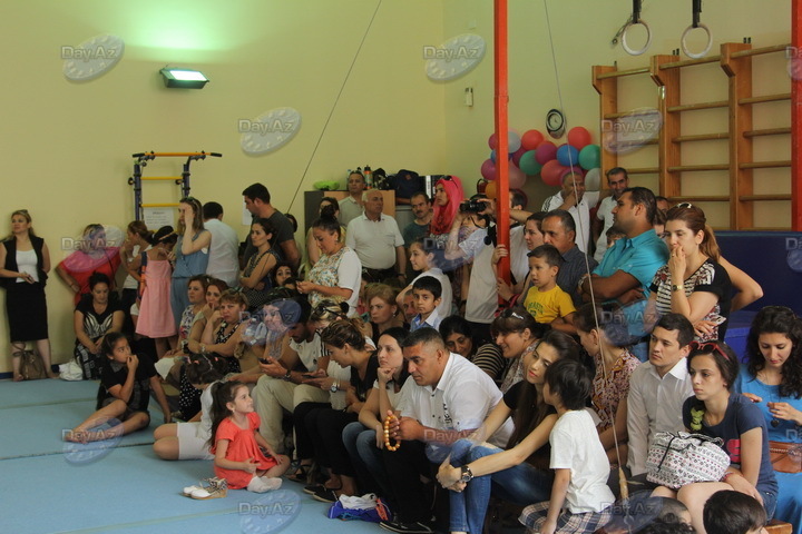 Будущие победители. Один день в Бакинской школе гимнастики - РЕПОРТАЖ - ФОТО