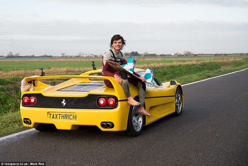 Такого с Ferrari еще никто не вытворял - ФОТО - ВИДЕО
