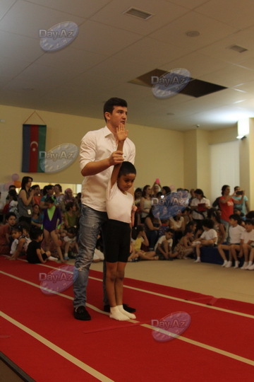 Будущие победители. Один день в Бакинской школе гимнастики - РЕПОРТАЖ - ФОТО