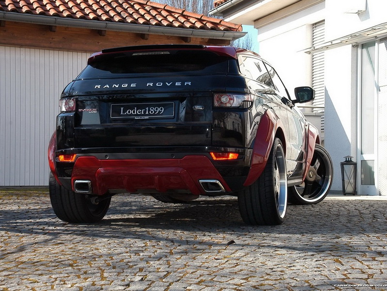 Range Rover Evoque получил экстремальную "обувь" - ФОТОСЕССИЯ