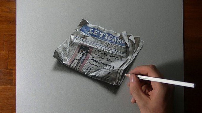 "Картинная галерея Day.Az": Необычные рисунки с эффектом 3D - ФОТО