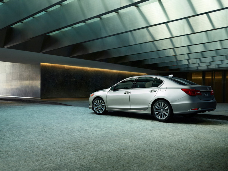 Серийный флагман Acura RLX представлен в Лос-Анджелесе - ФОТОСЕССИЯ