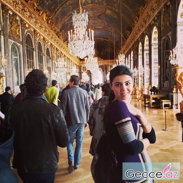 Azərbaycanlı teleaparıcının Paris macərası - FOTO