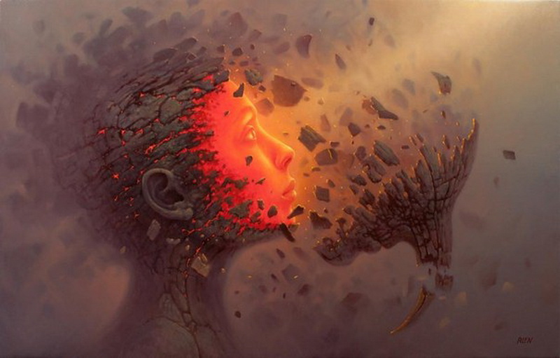 "Картинная галерея" Day.Az: Сюрреалистические портреты - ФОТО