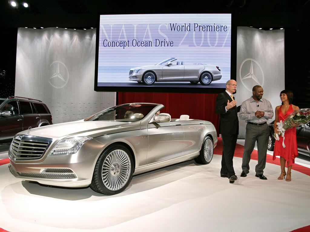 Mercedes-Benz S-класса может стать кабриолетом - ФОТОСЕССИЯ