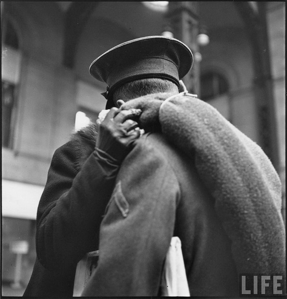 Прощание с возлюбленными. Пенсильванский вокзал. 1943 - ФОТОСЕССИЯ