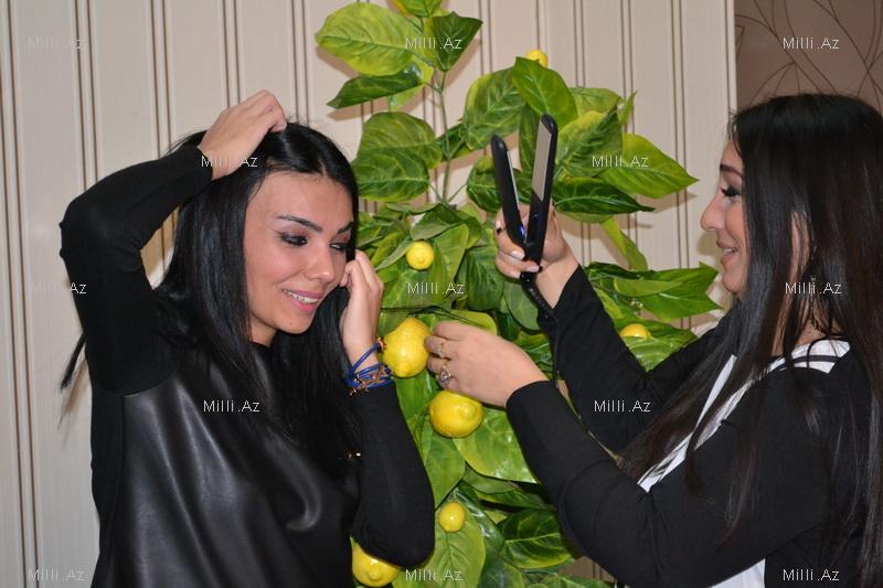 Azərbaycanlı müğənni bəstəkarla belə bəzəndilər - FOTOSESSİYA