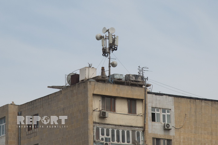 Binaların damında su çəni qoyanlara - CƏZA - FOTOLAR