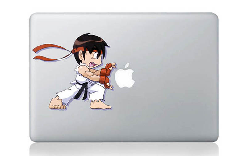 50 креативных наклеек на MacBook - ФОТОСЕССИЯ