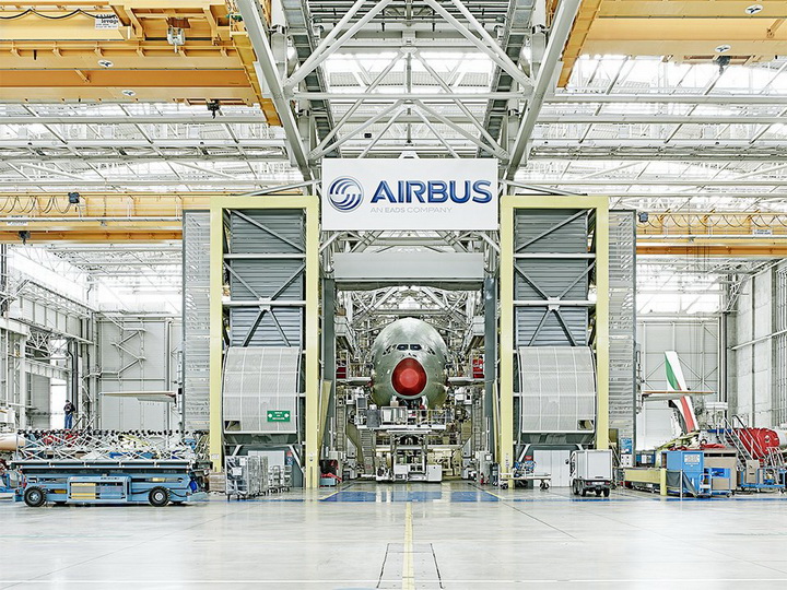 Как собирают самолеты Airbus - ФОТО