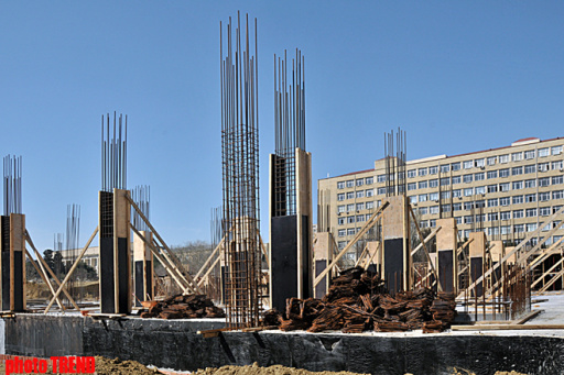 В Азербайджане строится современная научная библиотека - ФОТО