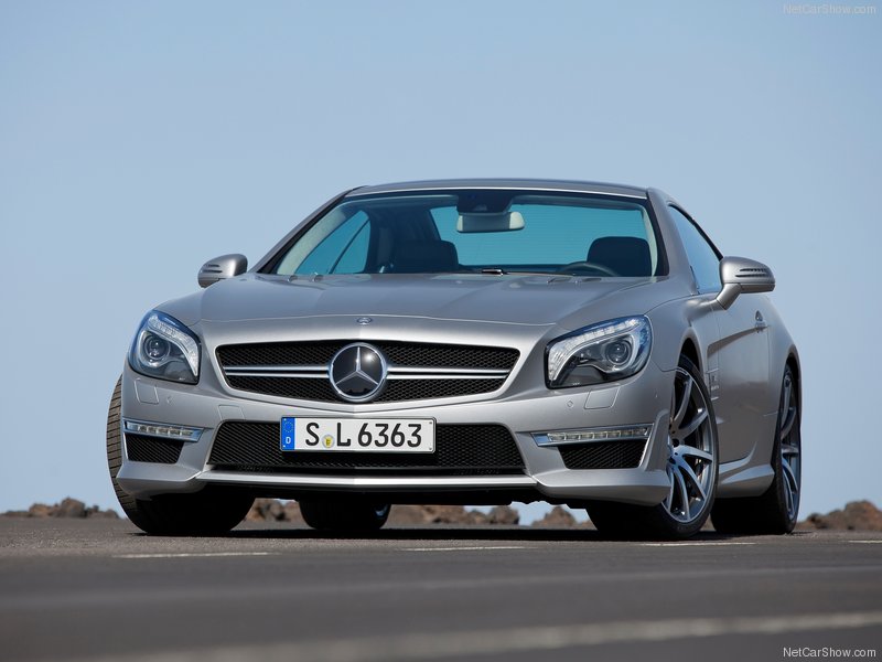 Шумахер в шоке: новый Mercedes-Benz SL63 AMG - ФОТОСЕССИЯ