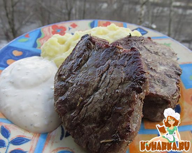 Медальоны с розмарином и чесноком - ФОТО