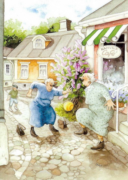 "Картинная галерея" Day.Az: Веселые финские бабки - ФОТО