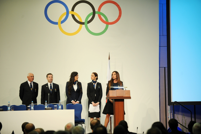 Мехрибан Алиева: "Если Баку удостоится чести организовать Олимпийские игры 2020 года, то мы соберем весь мир на честных и справедливых соревнованиях" - ФОТО
