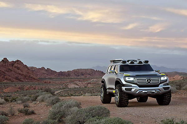Прототип будущего Гелендваген: Mercedes Ener-G-Force - ФОТОСЕССИЯ