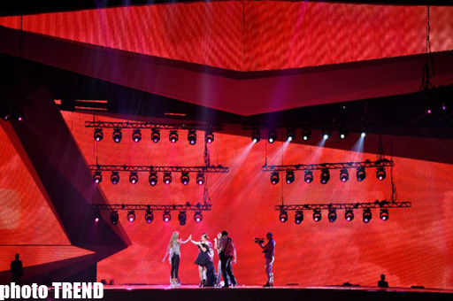 В "Baku Crystal Hall" продолжаются репетиции участников "Евровидения" – ОБНОВЛЕНО – ФОТО