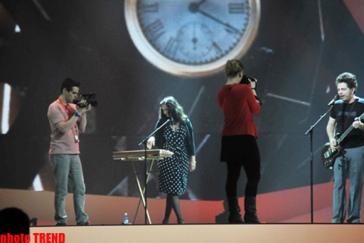 В "Baku Crystal Hall" продолжаются репетиции участников "Евровидения" – ОБНОВЛЕНО – ФОТО