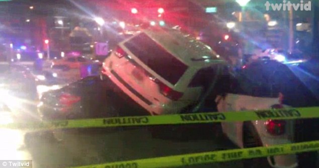 Парковщик разбил чужой "Maserati" об "Porshe" и "Grand Cherokee" - ВИДЕО - ФОТО - ВИДЕО