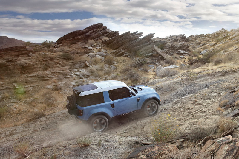 К новому поколению Land Rover Defender гламур не липнет - ФОТО