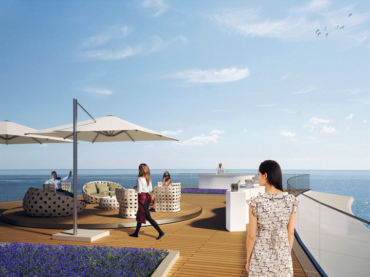 Посреди Каспия строится грандиозный центр - ФОТО